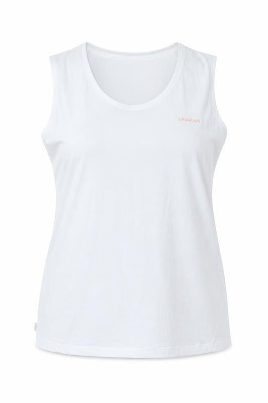 LA Gear Womens White   Basic Tank Size 20