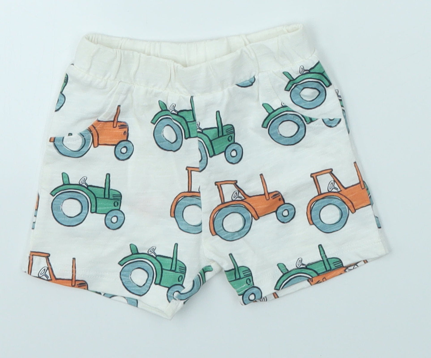 M&S Baby Multicoloured   Cropped Trousers Size 3-6 Months