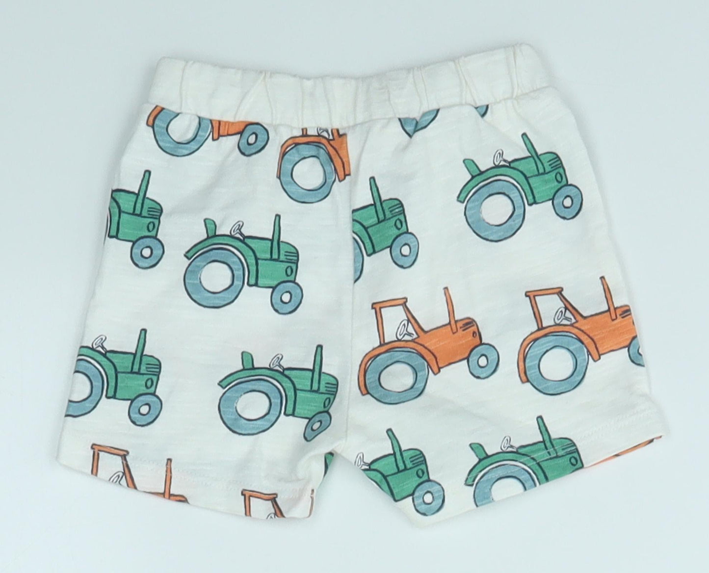 M&S Baby Multicoloured   Cropped Trousers Size 3-6 Months