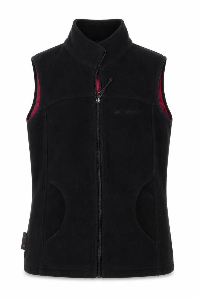 Mountain Life Womens Black   Full Zip Jumper Size 8
