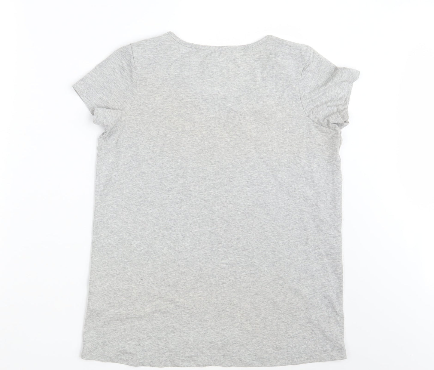 NEXT Womens Grey   Basic T-Shirt Size 12  - Nightwear