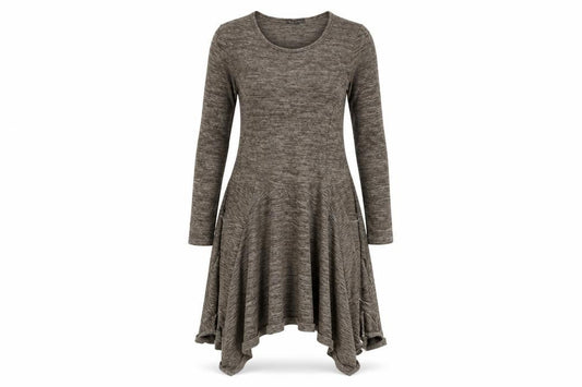 Made in Italy Womens Brown   T-Shirt Dress  One Size