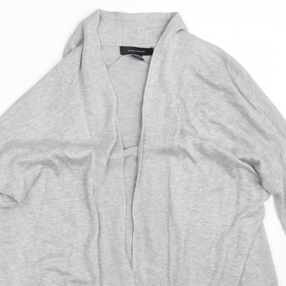 aTMO Womens Grey   Wrap Jumper Size 6