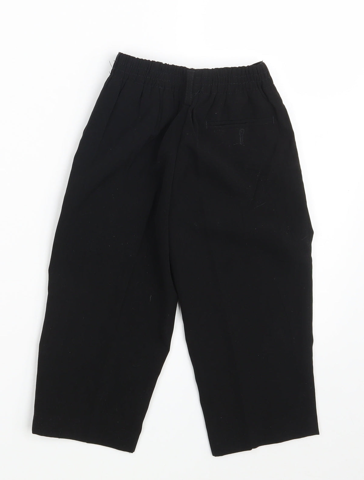 Ricardo Boys Black   Dress Pants Trousers One Size - Waist 16in; Inside  leg 13in