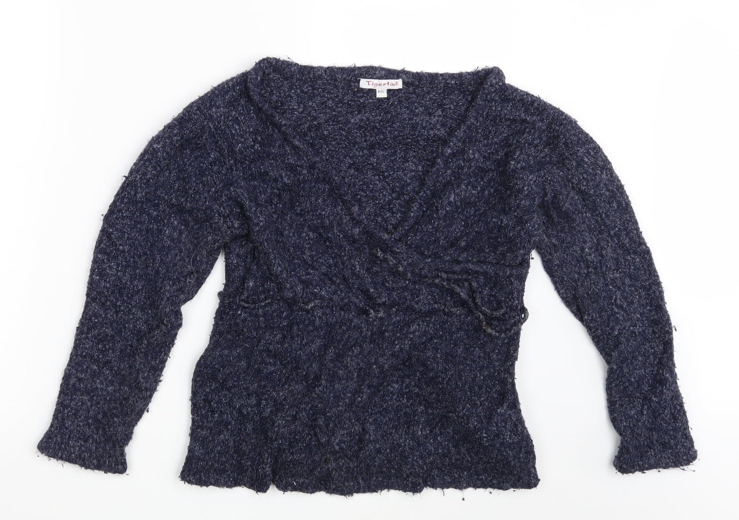 Tigertail Womens Blue   Pullover Jumper Size M