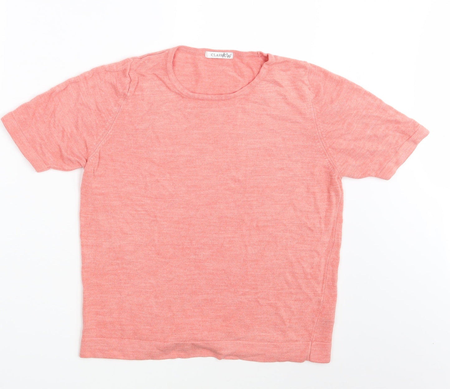 M&S Womens Pink   Pullover Sweatshirt Size 16
