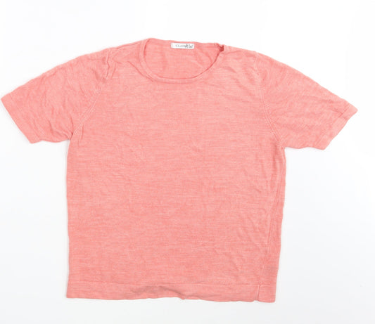 M&S Womens Pink   Pullover Sweatshirt Size 16