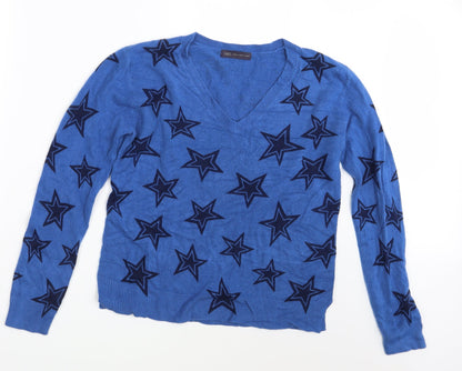 Marks & Spencer Womens Blue   Pullover Sweatshirt Size 14