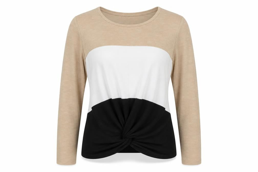 New Look Womens Multicoloured Striped  Pullover Sweatshirt Size M