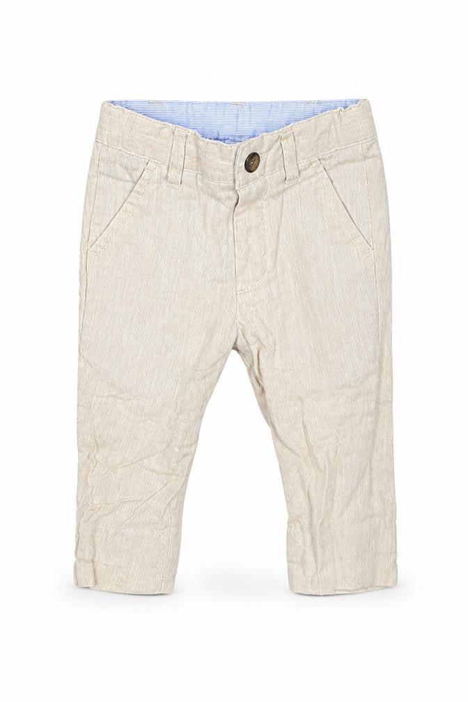 Marks & Spencer Boys Beige   Cargo Trousers Size 3-6 Months
