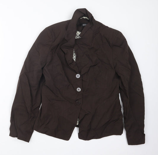 Marks and Spencer Womens Brown   Jacket  Size 12