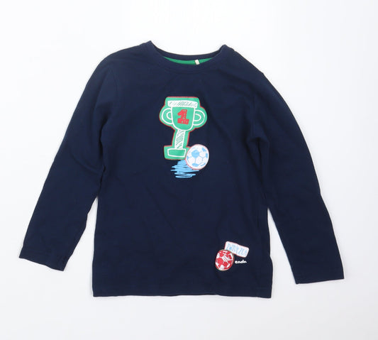 endo Boys Blue   Basic T-Shirt Size 4-5 Years