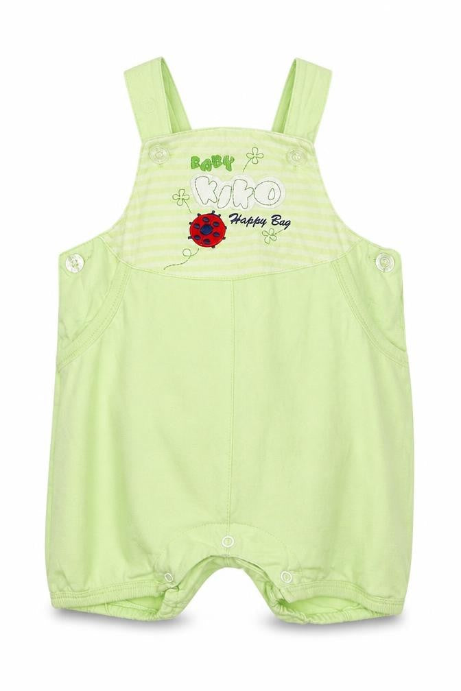 Baby Kiko Girls Green   Dungaree Outfit/Set Size 6-9 Months