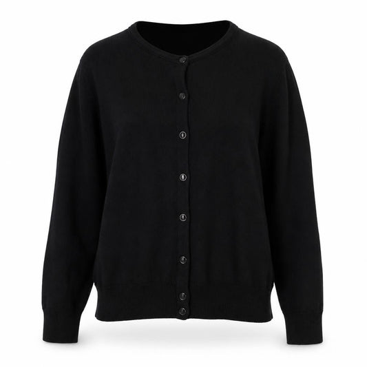 Tu Womens Black  Knit Cape Jumper Size 10