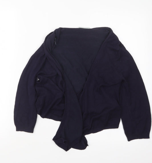 Wallis Womens Blue   Cardigan Jumper Size M