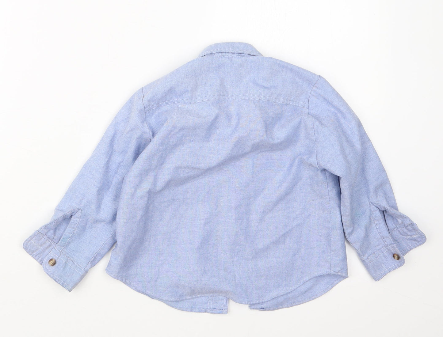 Tomboys Boys Blue   Basic Button-Up Size 2-3 Years
