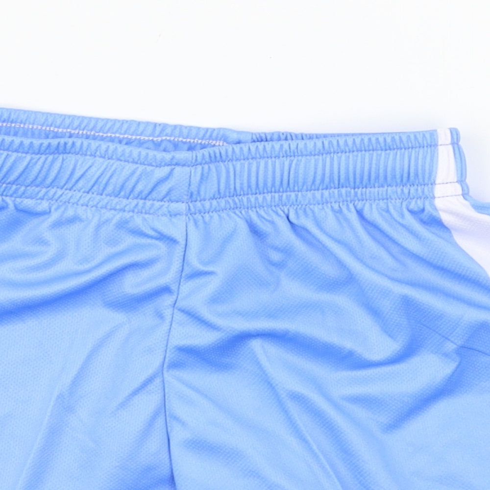 Ram Football Boys Blue  Jersey Sweat Shorts Size 3-4 Years