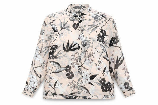 Atmosphere Womens Purple Floral  Basic Blouse Size 14