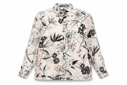 Atmosphere Womens Purple Floral  Basic Blouse Size 14