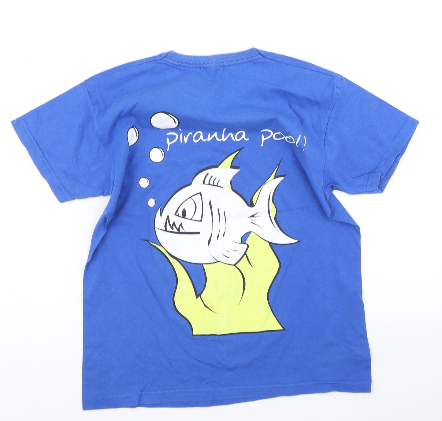 Fruit of the Loom Boys Blue   Basic T-Shirt Size 9-10 Years