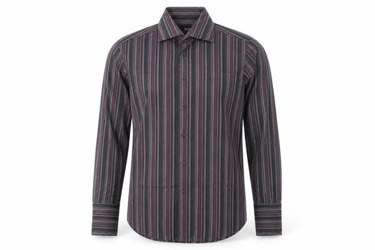 Next Mens Blue Striped   Button-Up Size 14.5