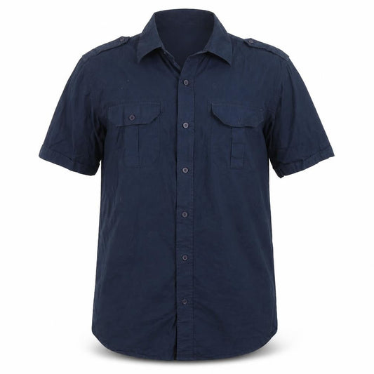 Brooker Mens Blue    Button-Up Size L