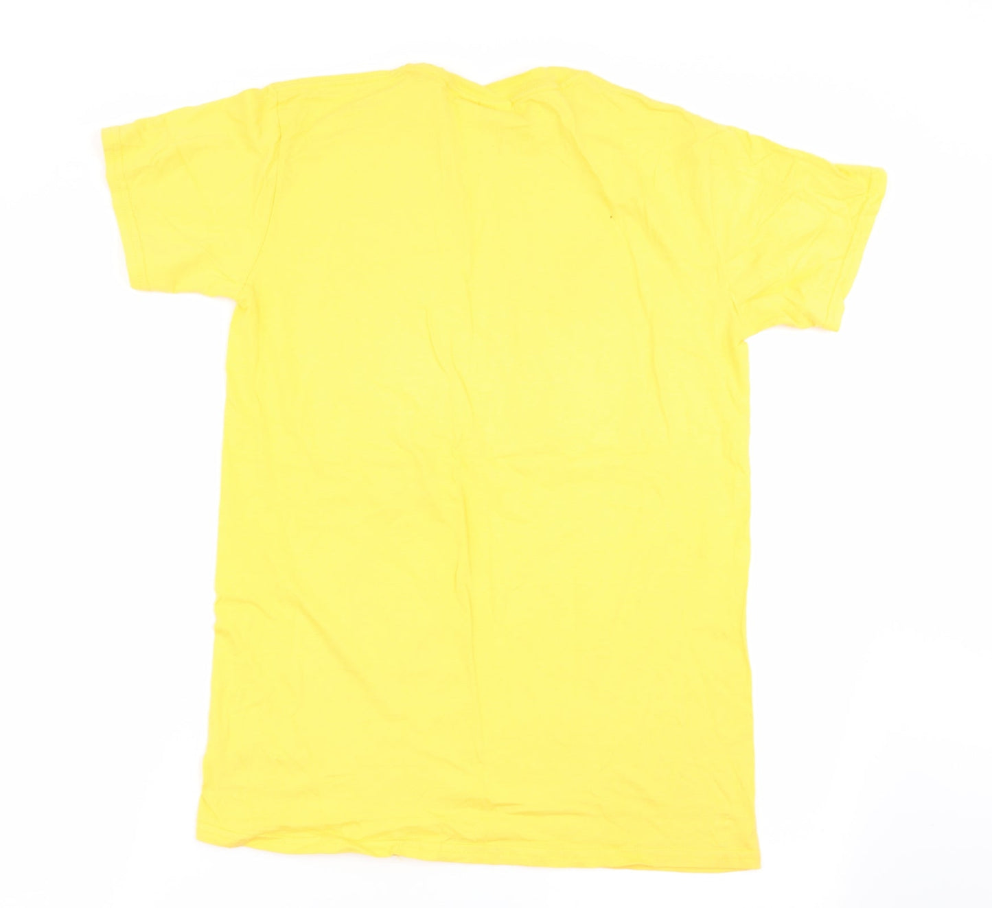 gidan Womens Yellow   Basic T-Shirt Size M