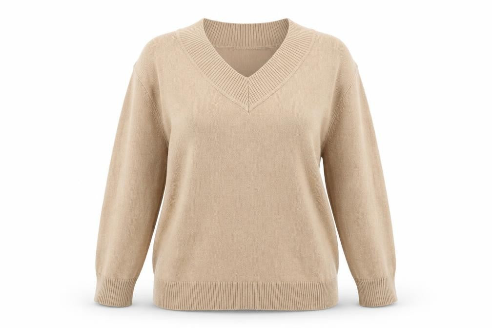 rt denim Womens Beige   Pullover Jumper Size M