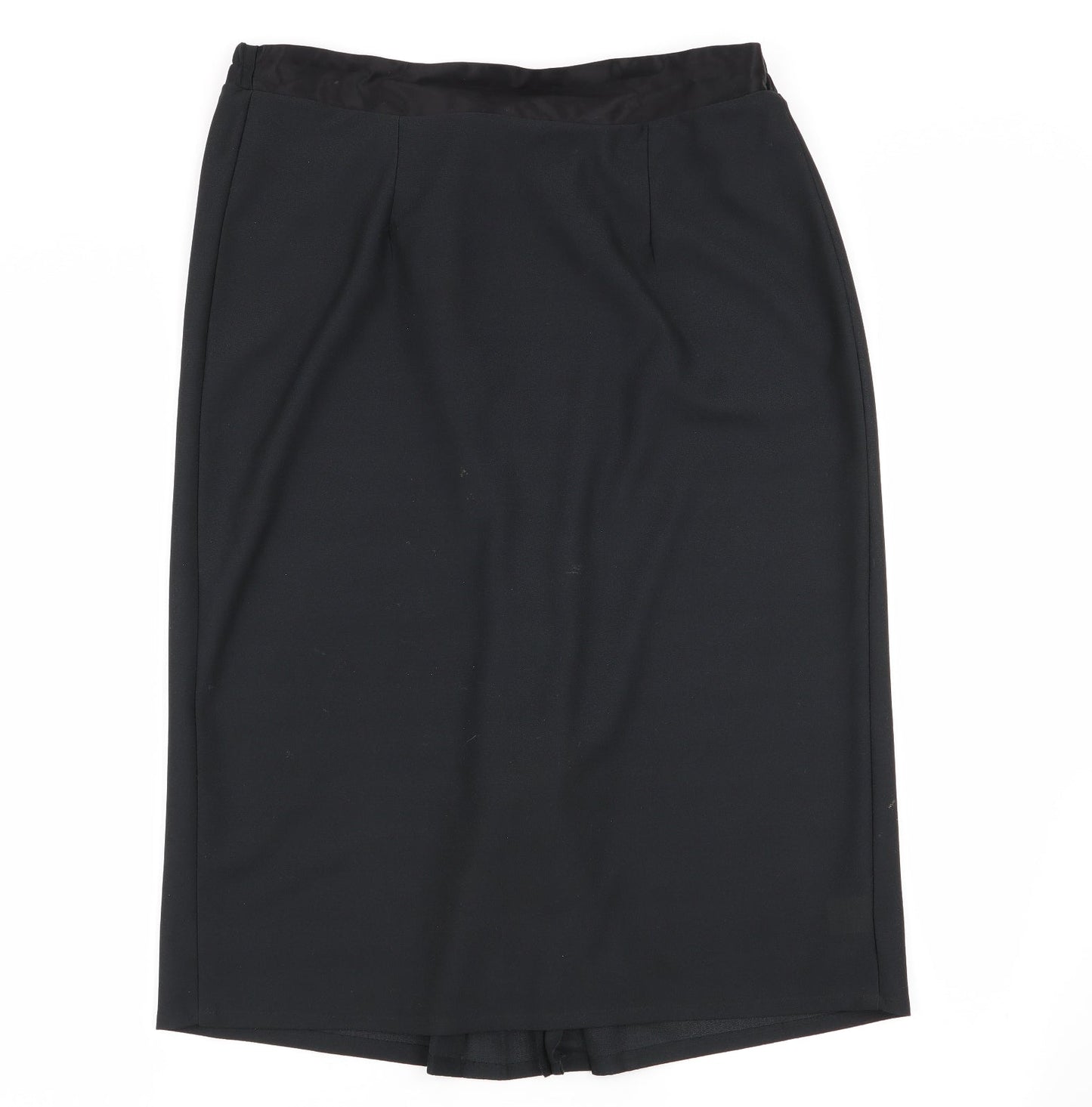 Debut Womens Black   Flare Skirt Size 14  - Stretch waistband