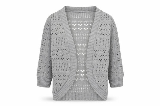 Red Herring Womens Grey   Cardigan Jumper Size 10