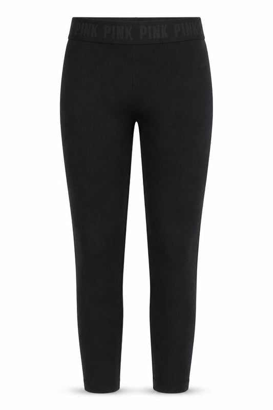 PINK Womens Black   Capri Leggings Size XS L26 in