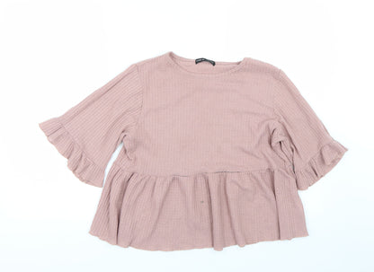 SHEIN Shien Womens Pink   Basic T-Shirt Size S