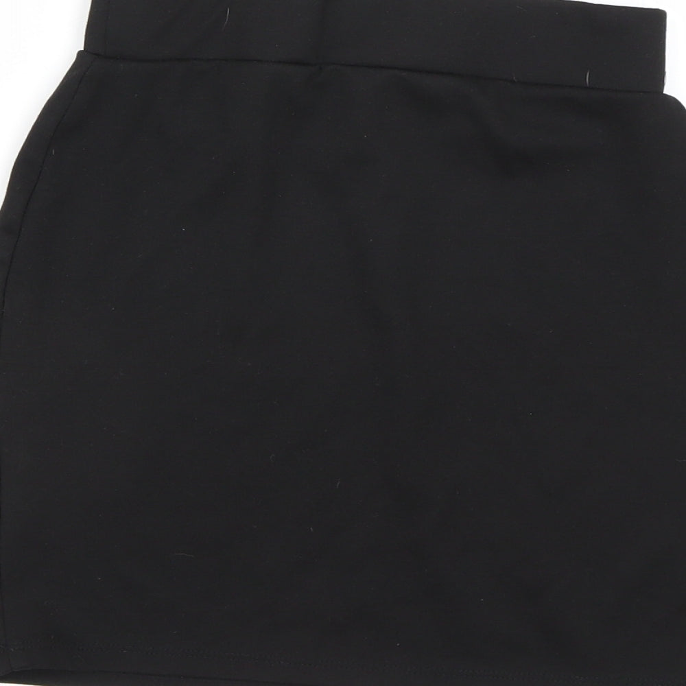 George Girls Black   Mini Skirt Size 10-11 Years
