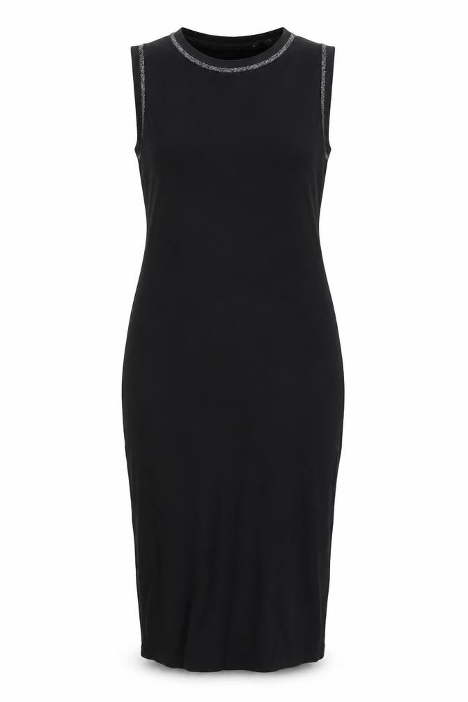 Reserved  Womens Black   Wrap Dress  Size L