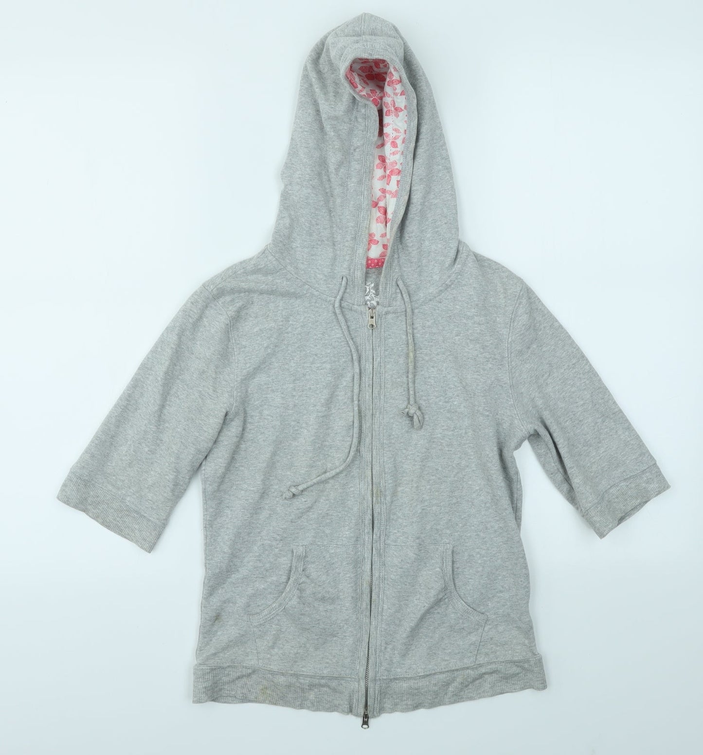 LoveDesign Womens Grey   Full Zip Jumper Size M