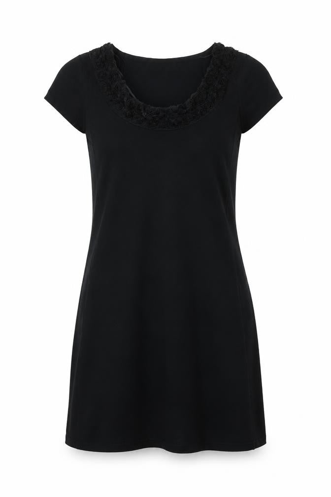 Purple Womens Black   Fit & Flare  Size L