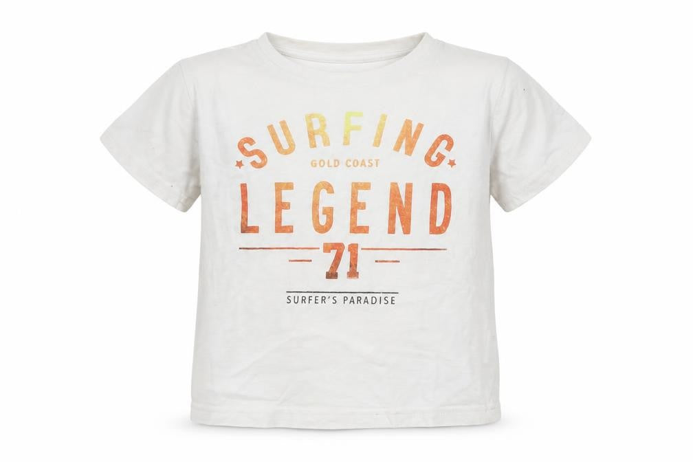 Primark Boys White   Basic T-Shirt Size 3-4 Years