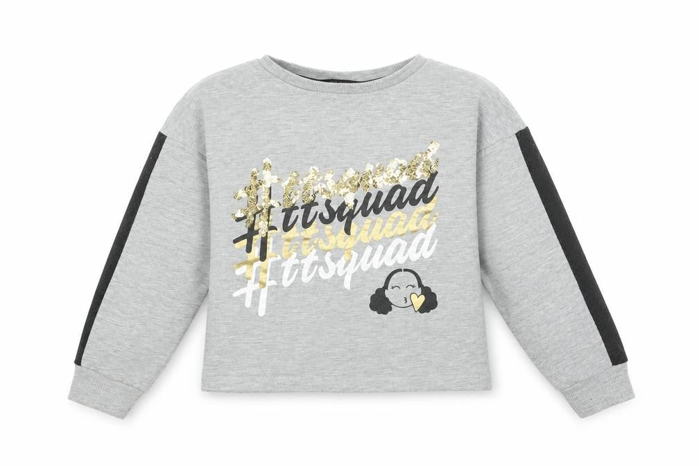 George Girls Grey   Pullover Jumper Size 7-8 Years