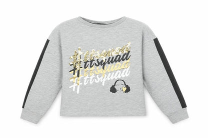 George Girls Grey   Pullover Jumper Size 7-8 Years