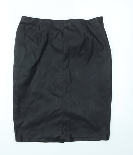 Dorothy pekins Womens Black   A-Line Skirt Size 14
