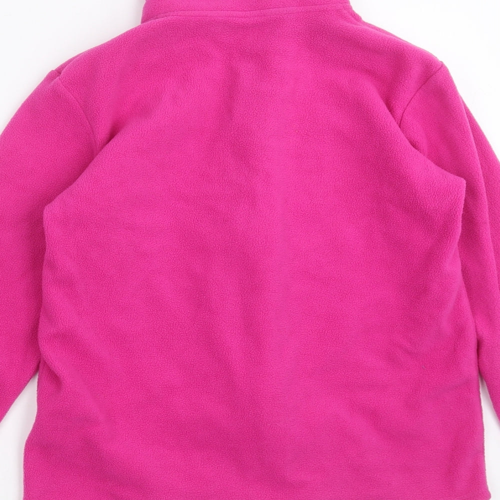Freedom trail Womens Pink  Fleece Full Zip Jumper Size 6