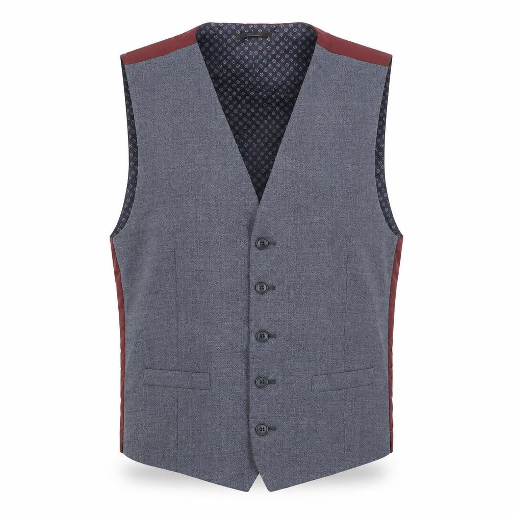 Marks & Spencer Mens Blue   Jacket Suit Waistcoat Size M