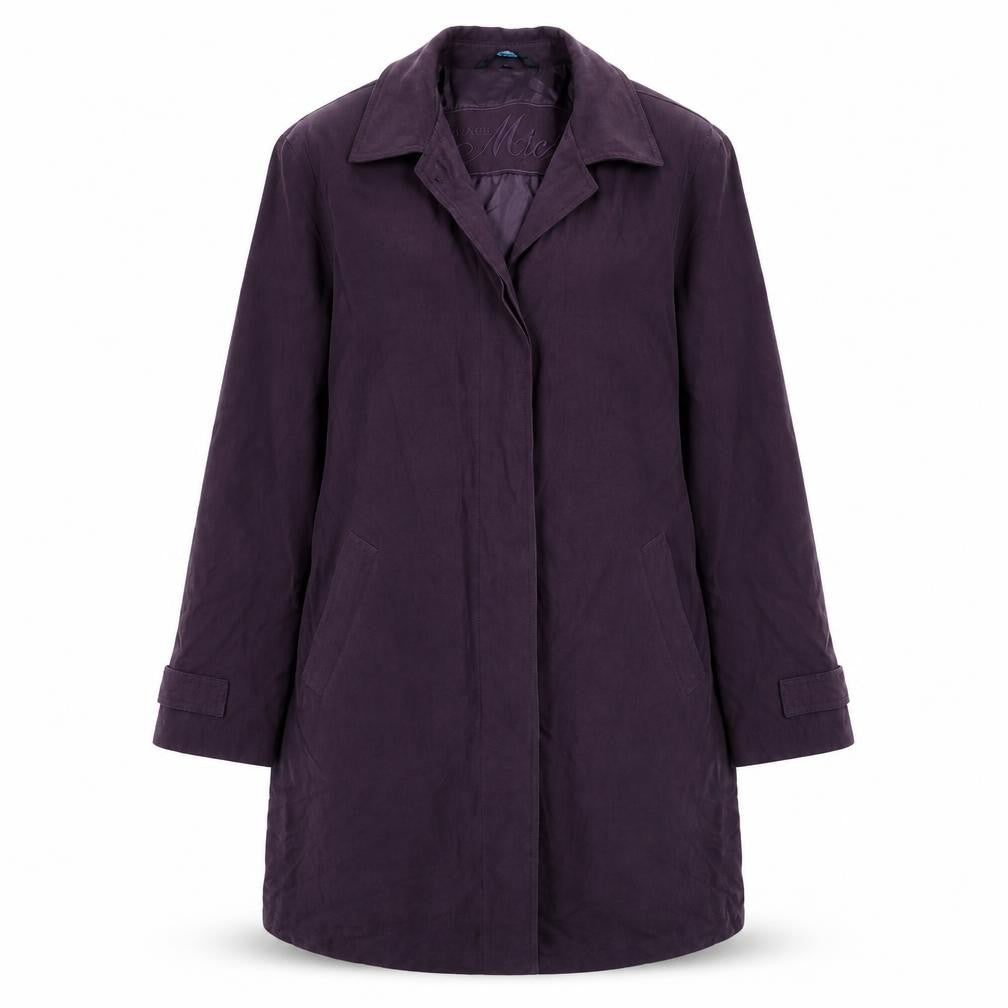 NuAge Womens Purple   Jacket Coat Size 10