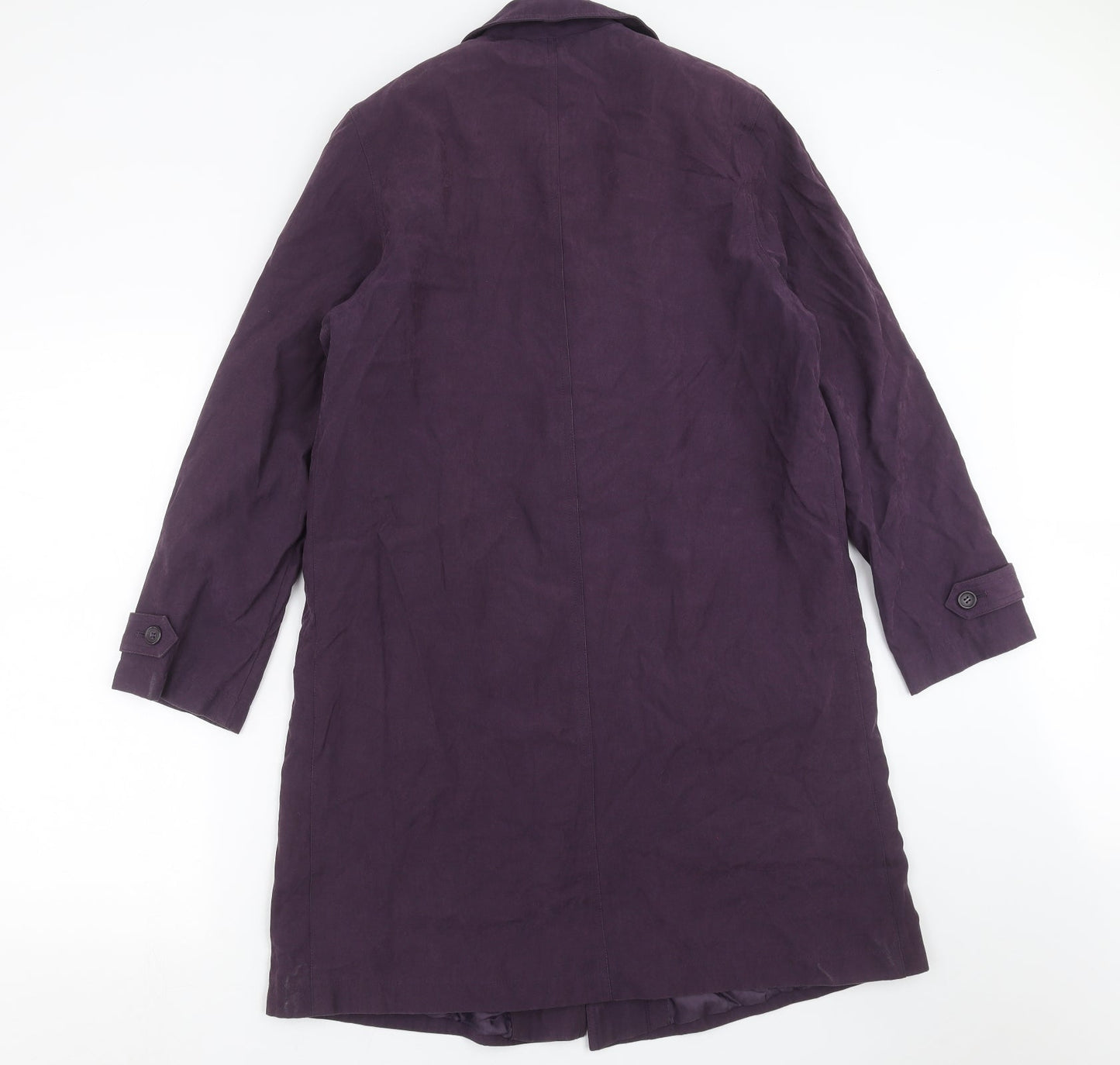 NuAge Womens Purple   Jacket Coat Size 10