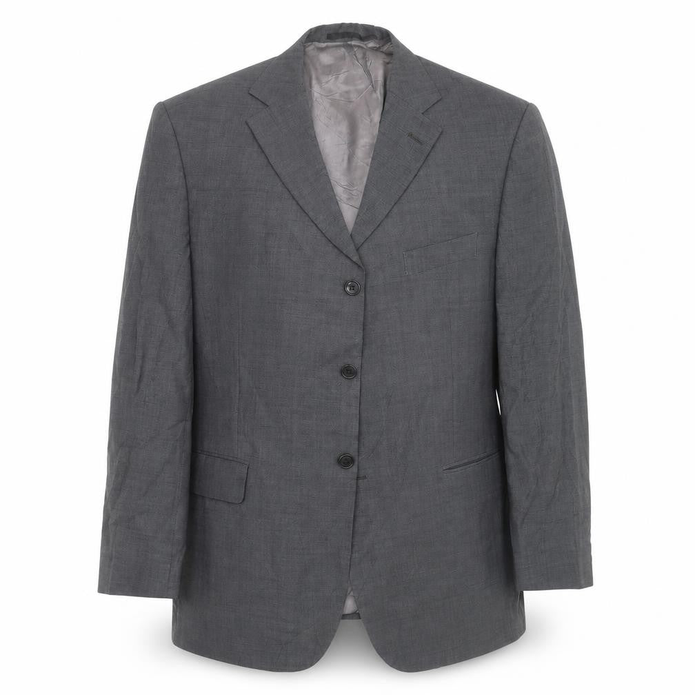 Preworn Mens Grey   Jacket Suit Jacket Size 44