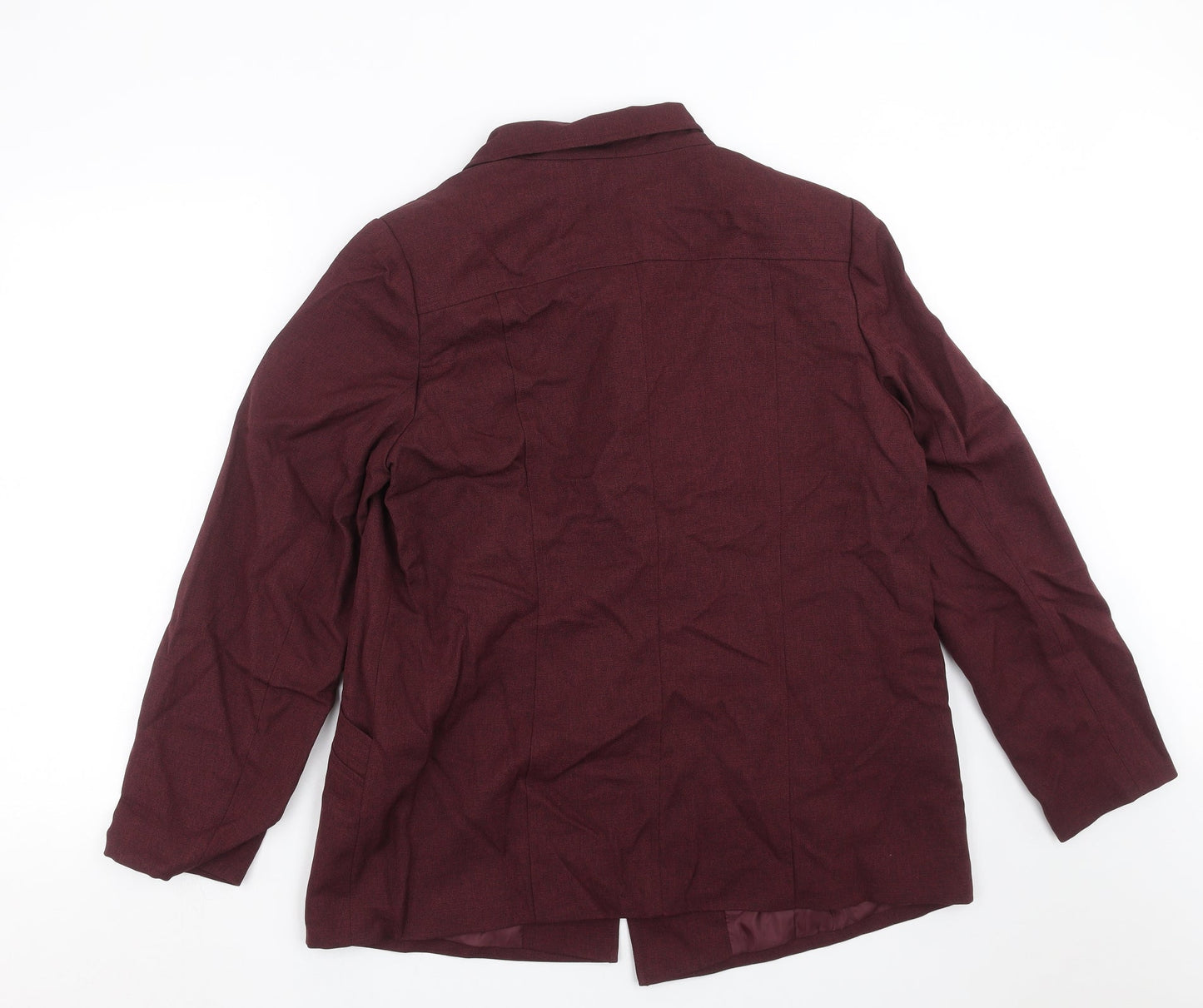 The Pearl Collection Womens Purple   Jacket Suit Jacket Size 16