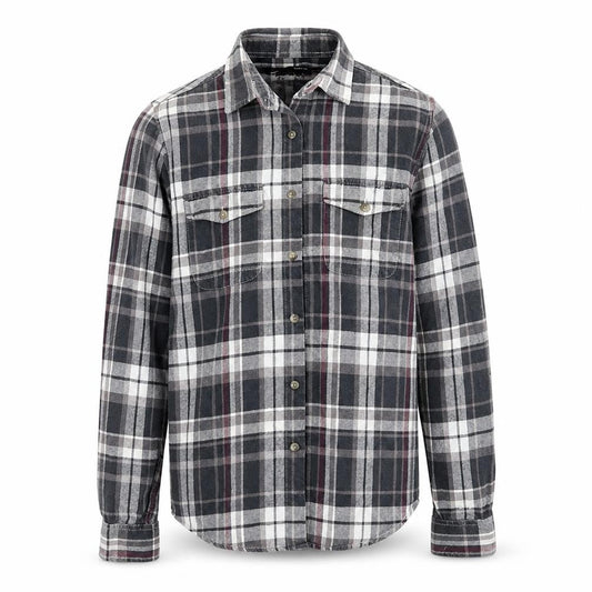 Topman Mens Grey Plaid   Button-Up Size S