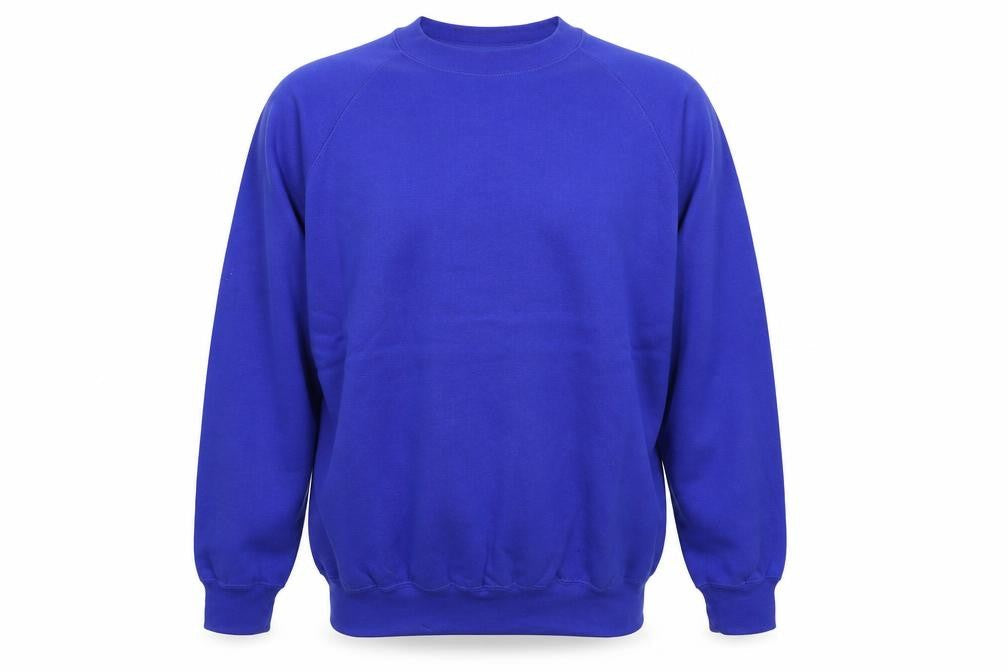 Kustom Kit Mens Blue   Pullover Sweatshirt Size S