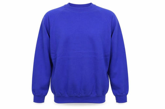 Kustom Kit Mens Blue   Pullover Sweatshirt Size S