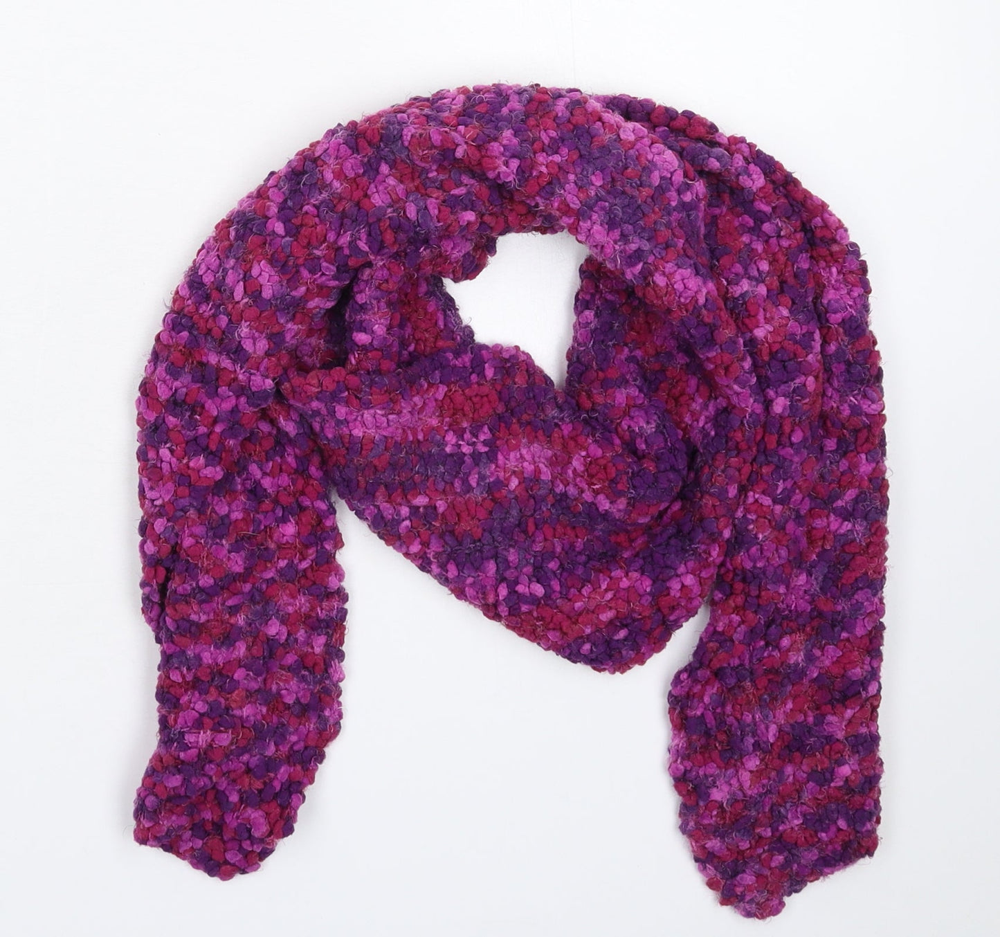Preworn Womens Multicoloured  Knit  Scarf